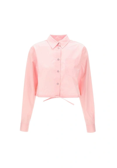 Marni Cotton Poplin Shirt In Pink