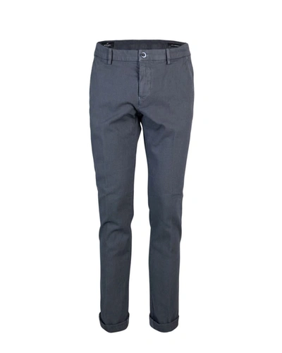 Mason's Man Trousers Lead Size 42 Cotton, Elastane In Metallic And Grey