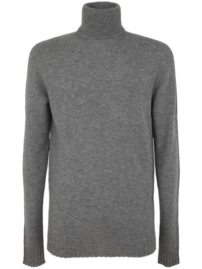 Md75 Cashmere Turtle Neck Sweater In Grey