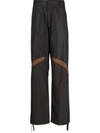 MONCLER MONCLER PANELLED STRAIGHT-LEG CARGO TROUSERS