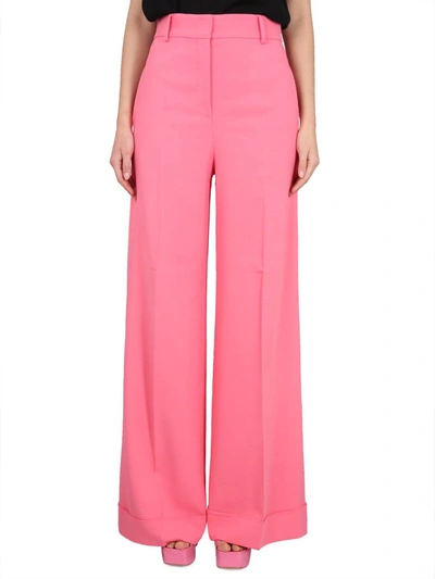 Moschino High Waist Pants In Pink