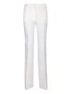 Moschino Concealed Fitted Trousers In White