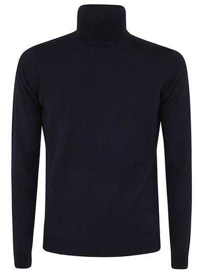 Nuur Long Sleeves Turtle Neck Sweater In Blue