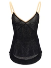 N°21 Woman Top Black Size 6 Polyamide, Alpaca Wool, Wool, Elastane In Black