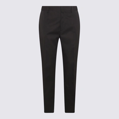 OFF-WHITE OFF-WHITE BLACK WOOL PANTS