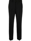 P.a.r.o.s.h Tapered-leg Tailored Trousers In Nero