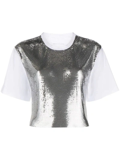 RABANNE PACO RABANNE HAUT CREW NECK T-SHIRT CLOTHING