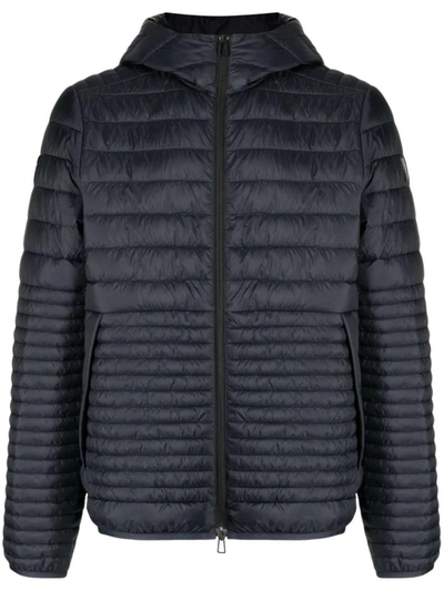 Paul Smith Padded Zip-up Jacket In Very Dark Navy