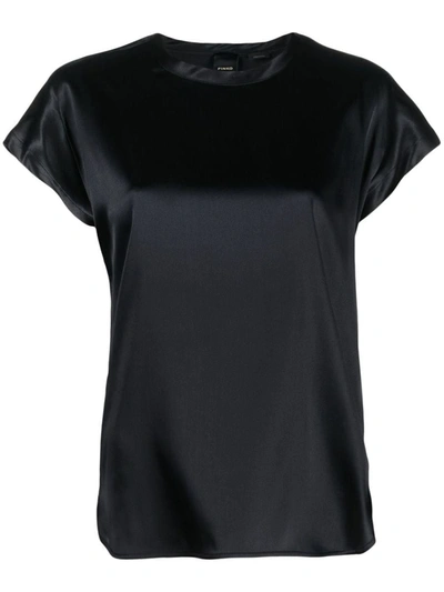 PINKO PINKO T-SHIRTS AND POLOS BLACK