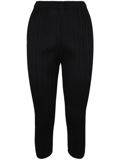 Issey Miyake Pleats Please  Thicker Bottoms 2 Pants Clothing In Black