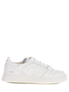 Premiata Quinn Sneakers In White Leather In White