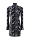 Pucci Abstract-print Cropped Top In Grigio/nero