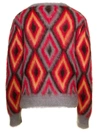 Etro Geometric Mohair Blend Sweater In Multicolor
