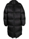 Roa Padded Hooded Jacket In Black