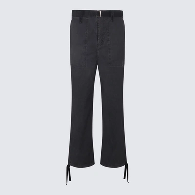 Sacai Black Cotton Pants