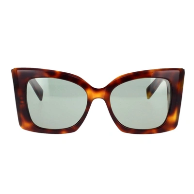 Saint Laurent Eyewear Sunglasses In Brown