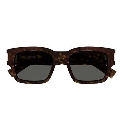 Saint Laurent Eyewear Sunglasses In Havana