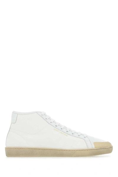 Saint Laurent Sneakers In White