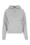 Saint Laurent Hoodie In Grey