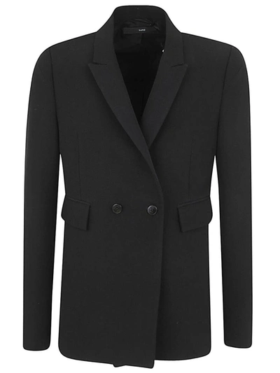 Sapio Panama Long Jacket In Black