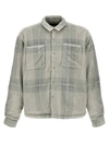 STAMPD STAMPD 'PLAID CROPPED SHERPA BUTTONDOWN' JACKET