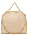 Stella Mccartney 3 Chain Tote Bag Falabella In Butter Cream