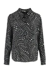 Stella Mccartney Star-print Blouse In Black