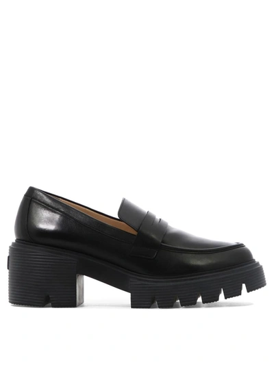 Stuart Weitzman Soho Loafers In Black