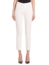 Adam Lippes Cigarette Skinny Trousers In Ivory
