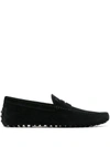TOD'S TOD'S FLAT SHOES BLACK
