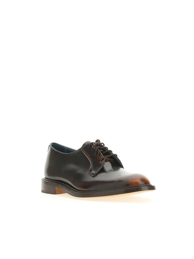 Tricker's Lace-up Derby Shoes In Brown