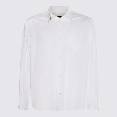 UNDERCOVER UNDERCOVER WHITE COTTON SHIRT