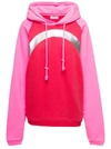 Erl Unisex Raimbow Hoodi Knit In Pink