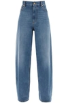 VALENTINO VALENTINO GARAVANI LOOSE JEANS WITH STRAIGHT CUT