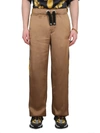 Versace Biscuit Viscose Pant In Black