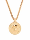 Versace Medusa Head-pendant Necklace In 3j000- Gold