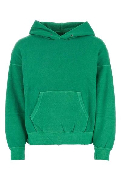 Visvim Man Grass Green Cotton Sweatshirt