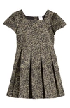 NORDSTROM KIDS' MATCHING FAMILY MOMENTS METALLIC JACQUARD PARTY DRESS