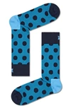 HAPPY SOCKS ASSORTED 4-PACK CREW SOCKS GIFT SET