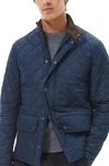 Barbour Men's Lowerdale Quilted Jacket In Navy