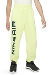 Nike Kids' Sportswear Air Club Fleece Joggers In Yellow