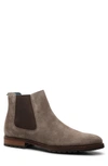 Blake Mckay Davidson Water Repellent Chelsea Boot In Taupe Suede