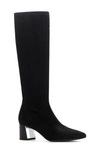 Donald Pliner Women's Leather Snake Embossed Tall Boots In Black