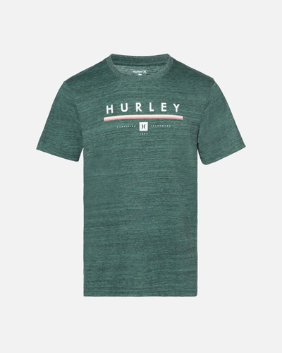 United Legwear Men's Essential Cedar Stripe Short Sleeve Graphic T-shirt In Green