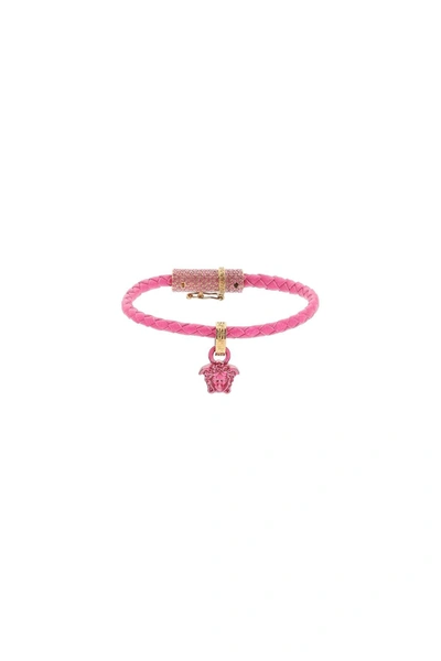 Versace Medusa Bracelet In Pink