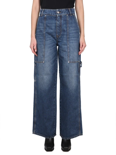 Stella Mccartney Workwear Jeans In Blu