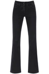 Off-white Bootcut Fit Jeans In Black No Color (black)