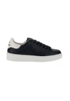 WOOLRICH WOOLRICH CLASSIC COURT CALF LEATHER SNEAKERS