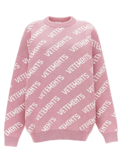 Vetements Jumper In Colour Carne Y Neutral