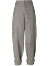 STELLA MCCARTNEY LEXI PRINCE OF WALES CHECKED TROUSERS,477613SJB0512185423